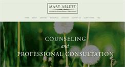 Desktop Screenshot of maryablett.com